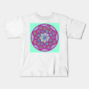 Circle Mandalas 94 (Style:3) Kids T-Shirt